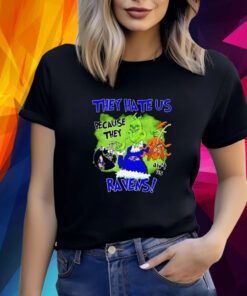 Grinch They Hate Us Because They Ain’t Us T-Shirt