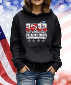 2023 Big Ten Women’s Volleyball Champions Nebraska Cornhuskers Shirts