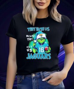 The Grinch They Hate Us Because They Ain’t Us Jacksonville Jaguars T-Shirts