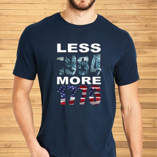 Hi-Rez The Rapper Less 1984 More 1776 T-Shirt