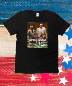 Almost Friday Poker Table Unisex Shirts