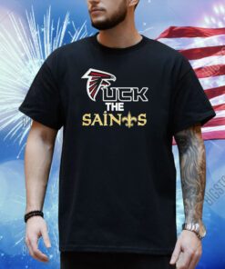 Atlanta falcons fuck the saints T-shirt