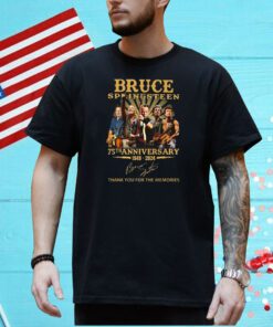 Bruce Springsteen 75th Anniversary 1949 – 2024 Thank You For The Memories Shirt