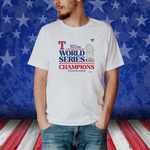 Celebrate the Texas Rangers’ Historic Victory with Official 2023 World Series Champions T-Shirt