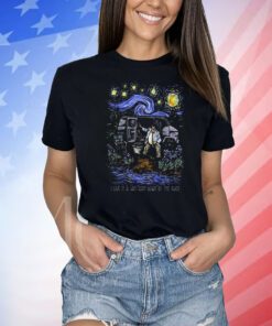 Chris Farley I Live In A Van Gogh Down By The River T-Shirts