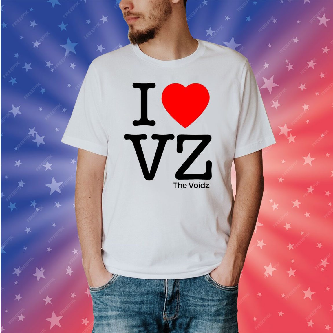 Cultrecords The Voidz I Heart Vz T-Shirt