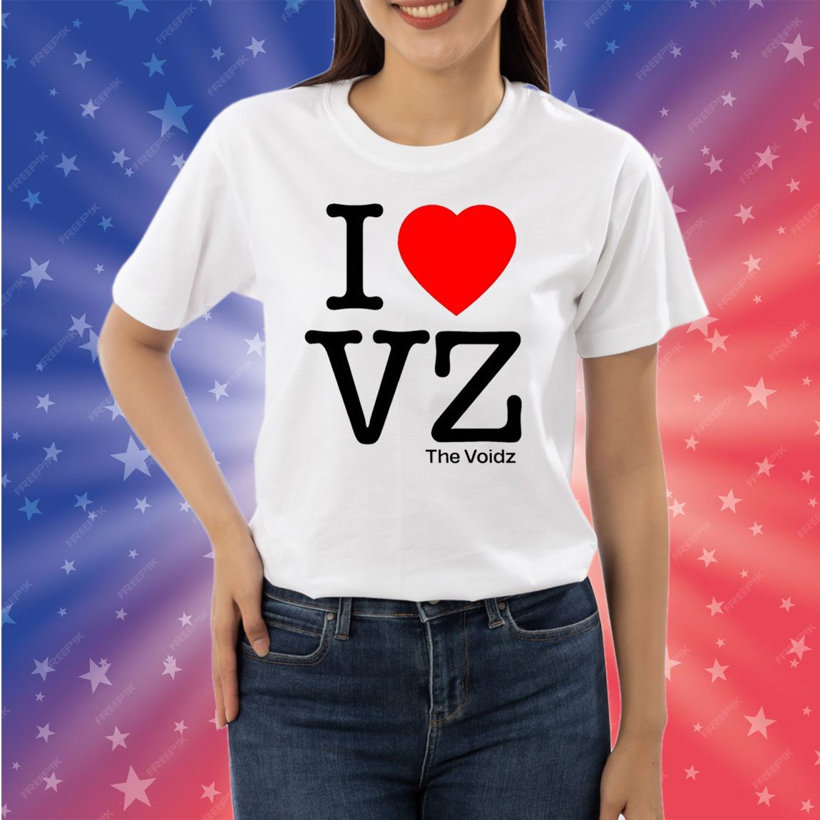 Cultrecords The Voidz I Heart Vz Shirt