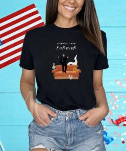 Dancing Forever Print Casual Shirts