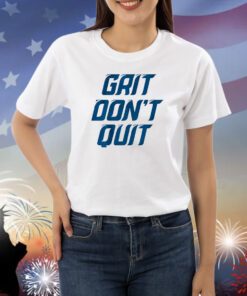 Detroit Grit Don't Quit Shirts