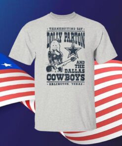 Dolly Parton Dallas Cowboys Texas Long Sleeve Tee Shirt
