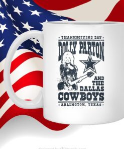 Dolly Parton Dallas Cowboys Texas Mug