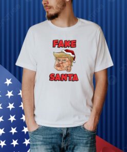 Donald Trump Santa Hat Fake Santa Christmas Shirt