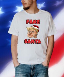 Donald Trump Santa Hat Fake Santa Christmas T-Shirt