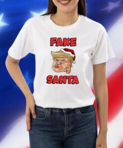 Donald Trump Santa Hat Fake Santa Christmas Shirt