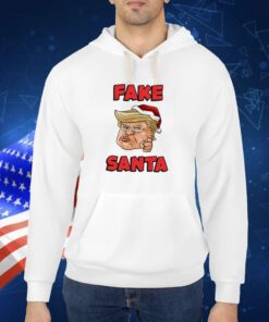 Donald Trump Santa Hat Fake Santa Christmas TShirt
