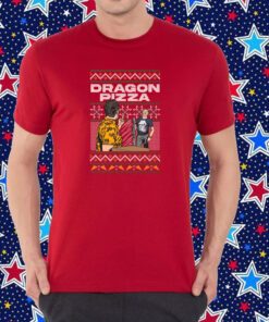 Dragon Pizza Ugly Christmas Shirt