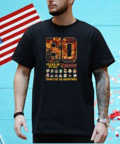 Dungeons And Dragons 50 Years Of 1974 2024 Thank You For The Adventures Shirt