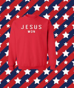 Evan Carter Jesus Won Sweart