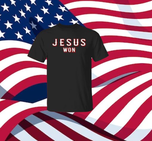 Evan Carter Jesus Won T-Shirt