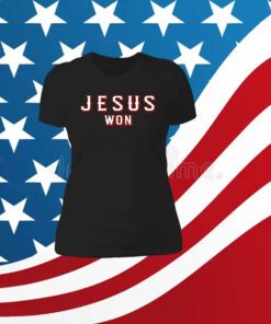 Evan Carter Jesus Won Womens T-Shirt
