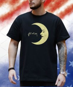 Fall Out Boy Moon Logo Boyfriend Fit Girls Tee Shirt