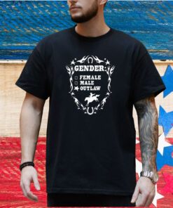 Gender Female Male Outlaw Tee Shirt