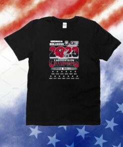 Georgia Bulldogs 2023 Sec East Champions Unisex Shirts
