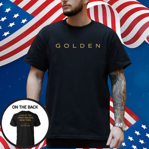 Golden Live At Tsx Times Square New York Nov 09 2023 Shirt