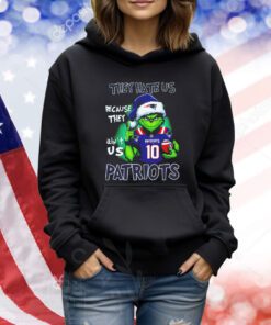 Grinch they hate us because they ain’t us England Patriots Tshirts