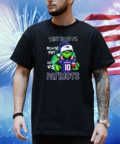 Grinch they hate us because they ain’t us England Patriots shirt