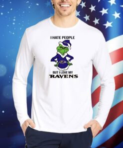 I Hate People But I Love My Ravens Shirts