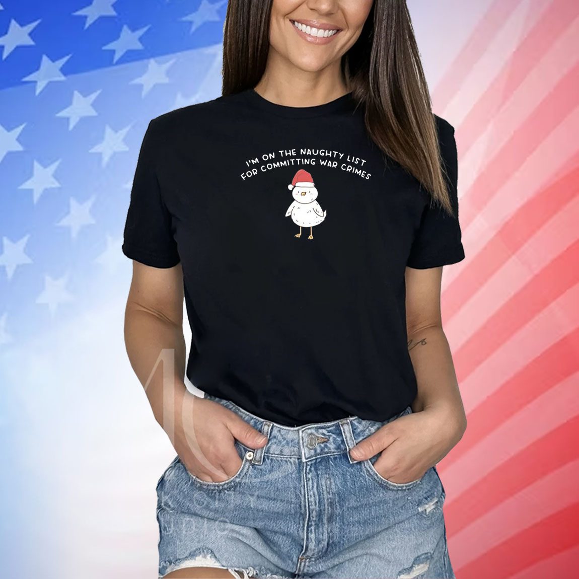 Im On The Naughty List For Committing War Crimes T-Shirts