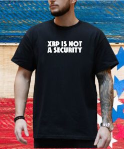 Jeremy Hogan Xrp Is Not A Security Shirt