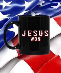 Jesus Won Rangers Mug