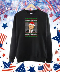 Joe Biden Santa treason’s greetings Ugly Christmas Tshirt