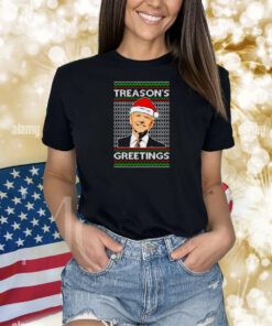 Joe Biden Santa treason’s greetings Ugly Christmas shirts