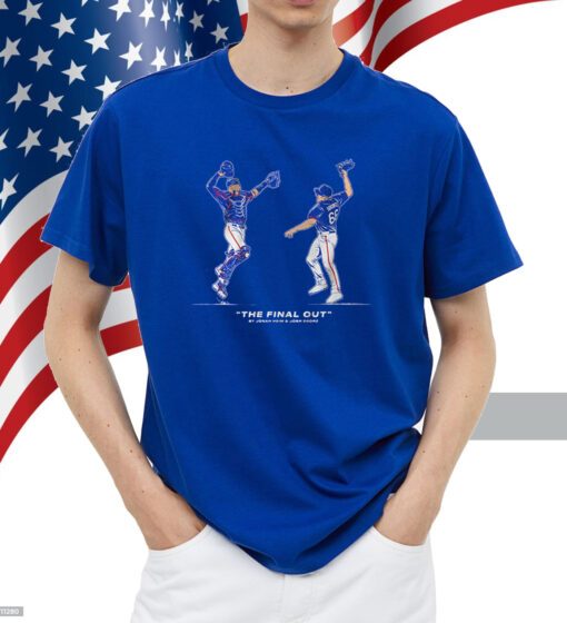 Jonah Heim & Josh Sborz The Final Out Tee Shirt