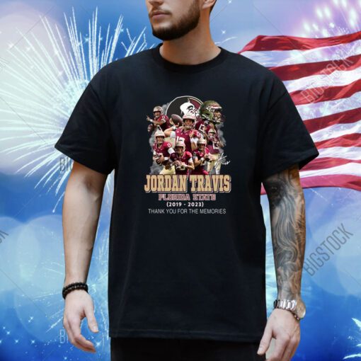 Jordan Travis Florida State 2019 – 2023 Thank You For The Memories T-Shirt