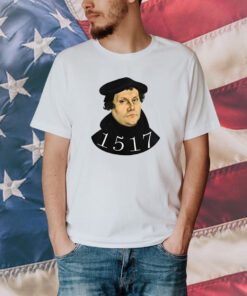 Josh Buice Wearing Martin Luther 1517 T-Shirt