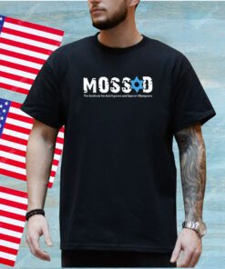 Keith Woods Mossad The Institute For Intelligence And Special Olympians Shirt