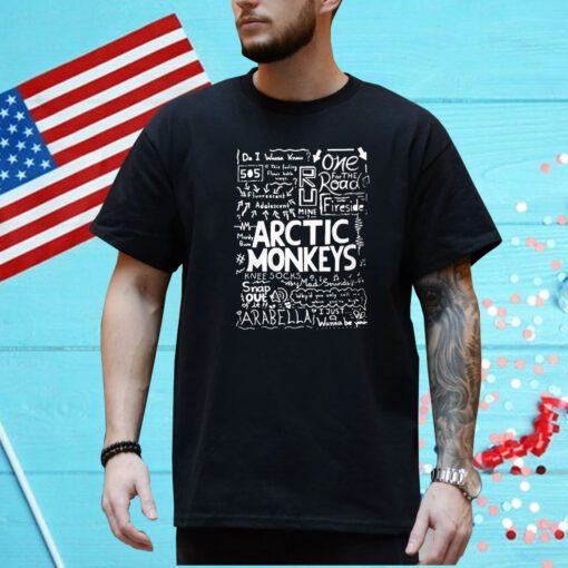 List Songs Arctic Monkeys T-Shirt