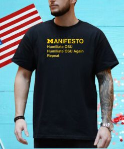 Manifesto Humiliate OUS Humiliate OUS Again Repeat Shirt
