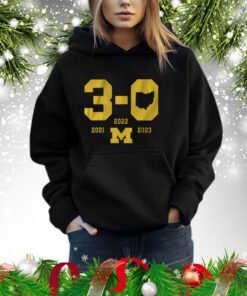 Michigan Football 3-0 in The Game Hoodie