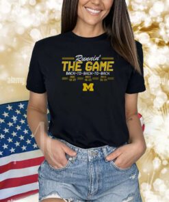 Michigan Football: Back-To-Back-To-Back T-Shirts