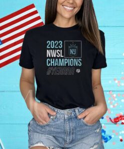 NJ NY Gotham FC 2023 NWSL Champions Shirts