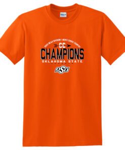 Oklahoma State Cowboys 2023 Ncaa Men’s Cross Country National Champions T-Shirt