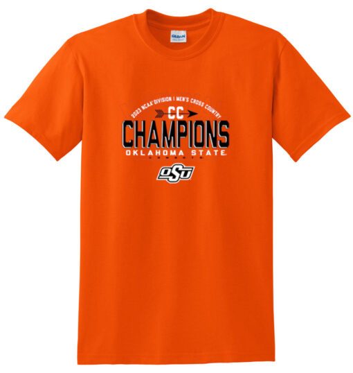 Oklahoma State Cowboys 2023 Ncaa Men’s Cross Country National Champions T-Shirt