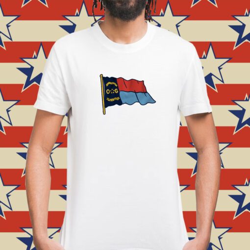 Ovies Giglio Podcas NC Basketball Flag Shirt