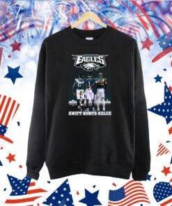 Philadelphia Eagles Swift Hurts Kelce TShirt
