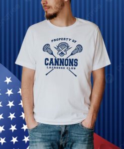 Property Of Champion Cannons Lacrosse Club Striker Shirt